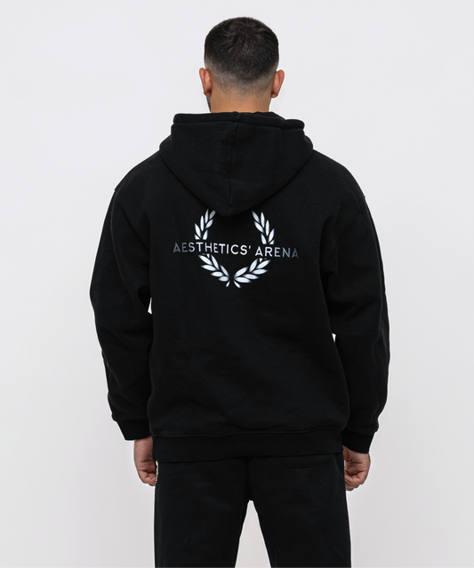 Lifting Essential Hoodie (Black Silver)
