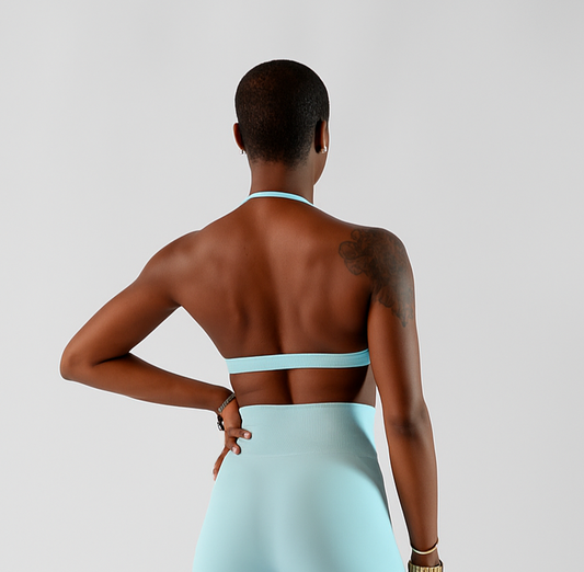 Adapt Fit Sports Bra (Light Blue)