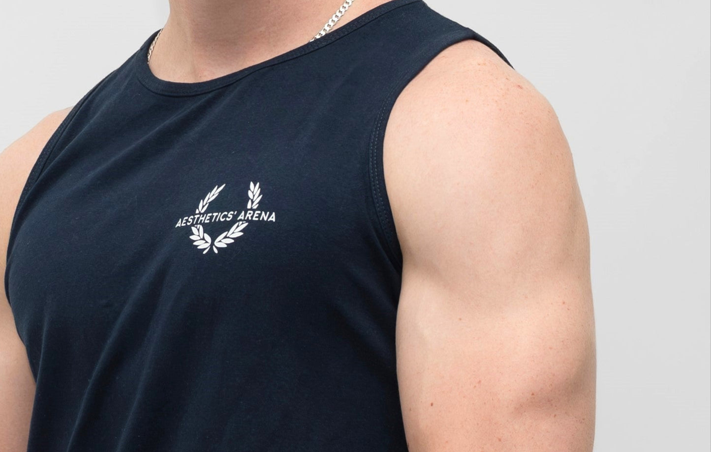 Crest Tanktop (Navy blue)
