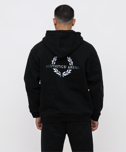 Lifting Essential Hoodie (Black Silver)