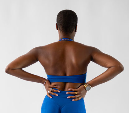 Adapt Fit Sports Bra (Dark Blue)