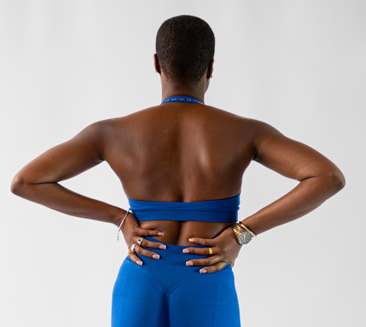 Adapt Fit Sports Bra (Dark Blue)