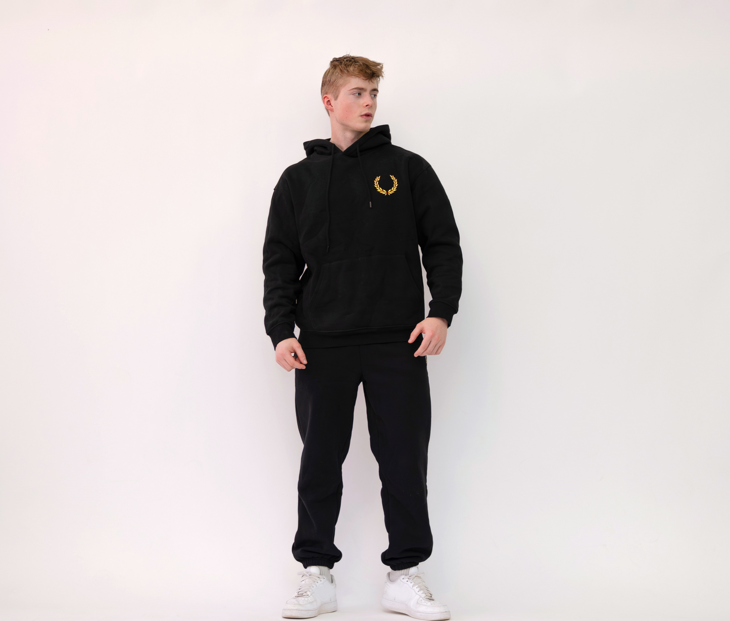 Lifting Essential Hoodie (Black Gold)