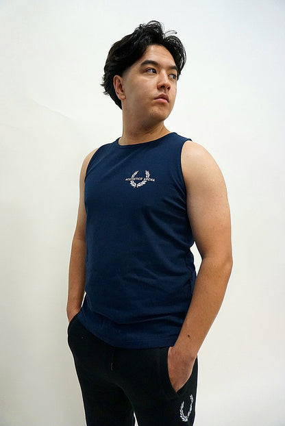 Crest Tanktop (Navy blue)