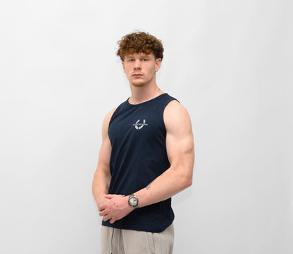 Crest Tanktop (Navy blue)
