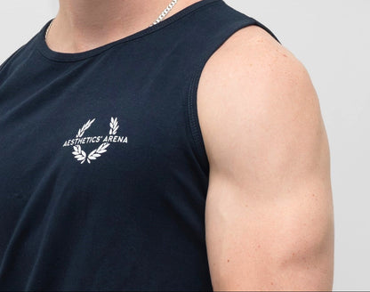 Crest Tanktop (Navy blue)