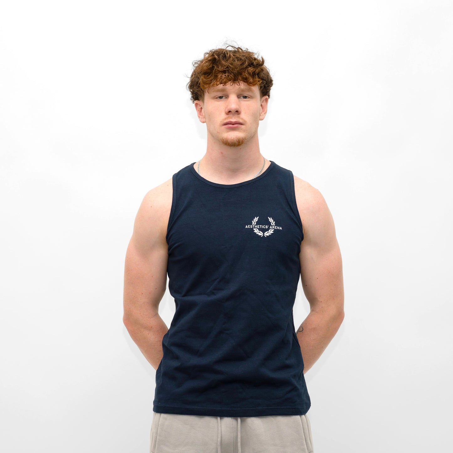 Crest Tanktop (Navy blue)