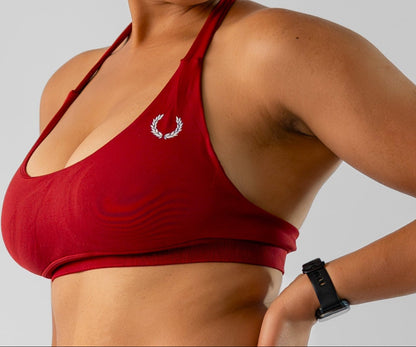 Adapt Fit Sports Bra (Red)