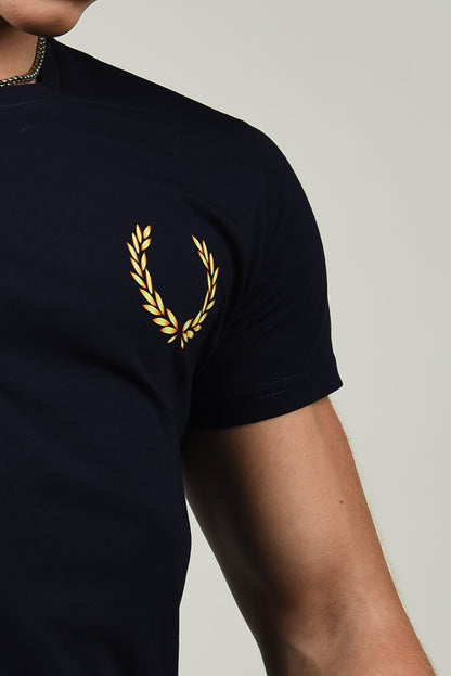 Crest T-shirt (Navy)